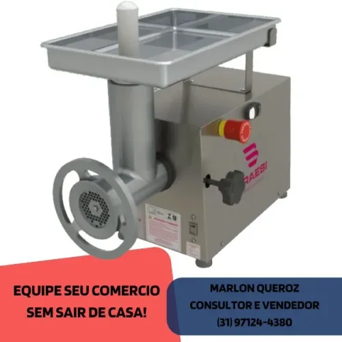 Moedor de Carne Boca 10 Braese Novo