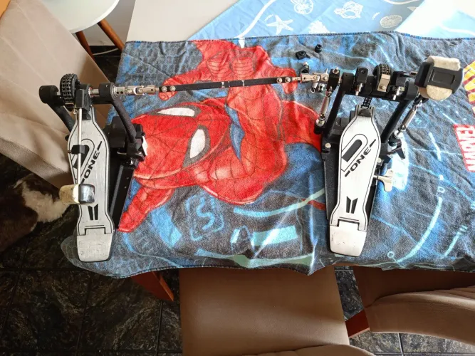 Pedal duplo D One + bag
