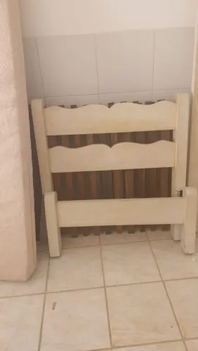 Promoção 270,00 Cama Madeira Pura Solteiro .