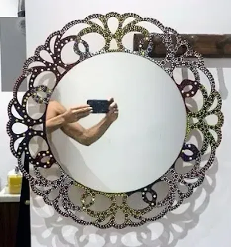 Espelho Mandala Decorativo