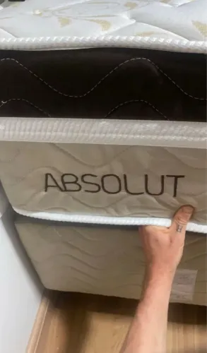 Cama box solteiro nova