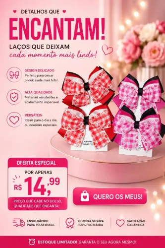 Laços infantis e adultos