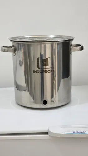 Caldeirão Cervejeiro Aço Inox N° 30 - 20 Litros