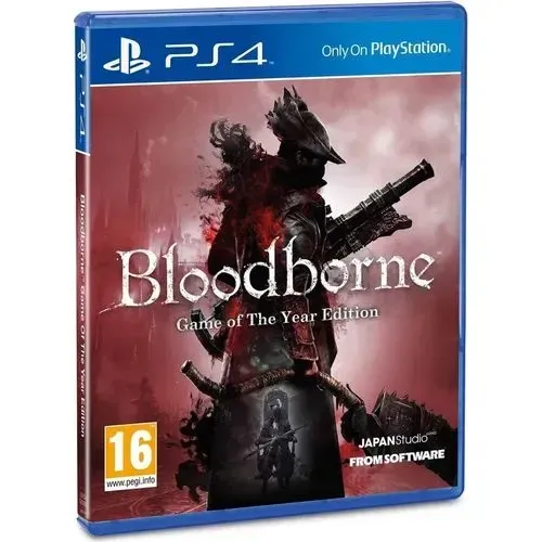 Blodborne GOTY mídia física Versão Europeia estado de novo.