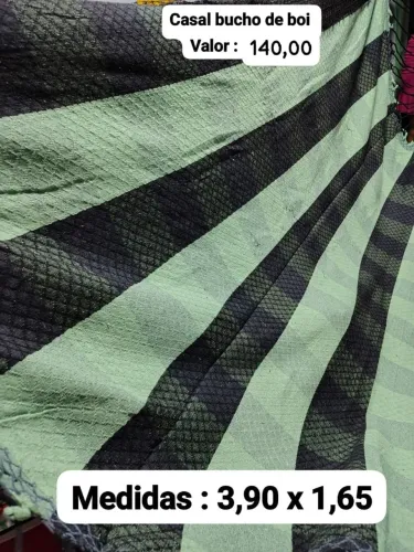 Rede de casal grande e reforçado 