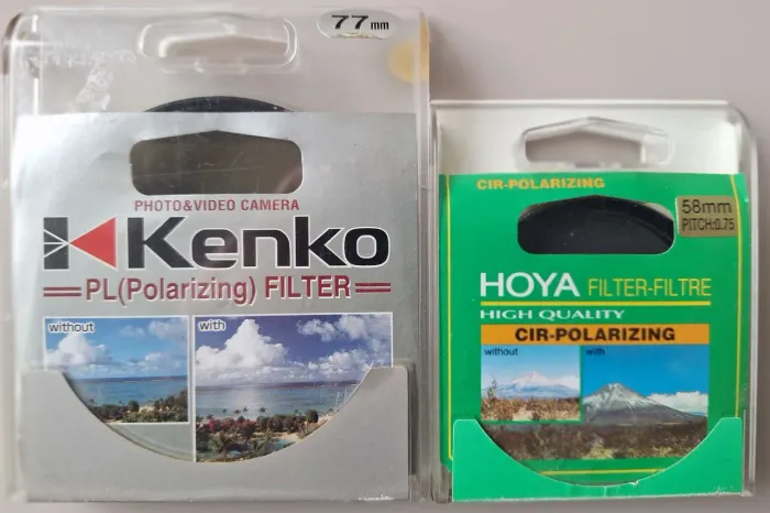 FILTRO POLARIZADOR KENKO 77mm + 58mm