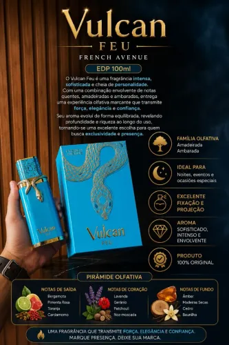 French Avenue | Vulcan Feu EDP 100ml
