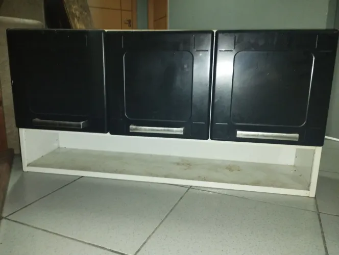 Armário de cozinha de aço 