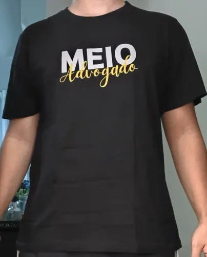 Camisa de Evento Meio Advogado
