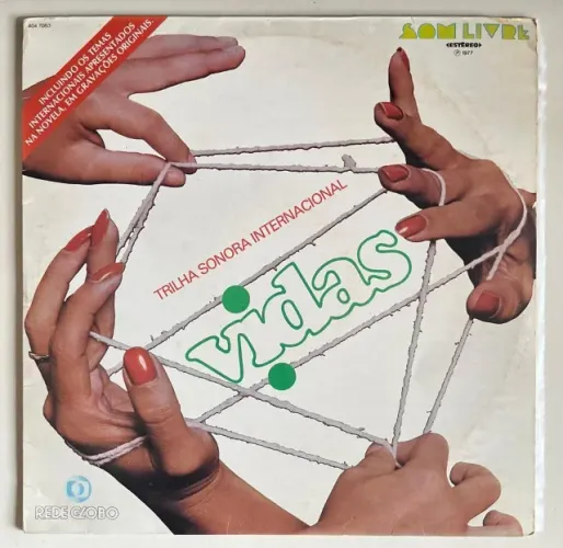 LP VINIL Duas Vidas Internacional - Trilha Sonora da Novela da Rede Globo
