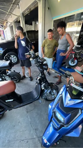 Oficina de moto elétrica 