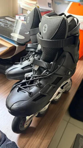 Patins Oxer Freestyle Adulto com Kit de Proteção 