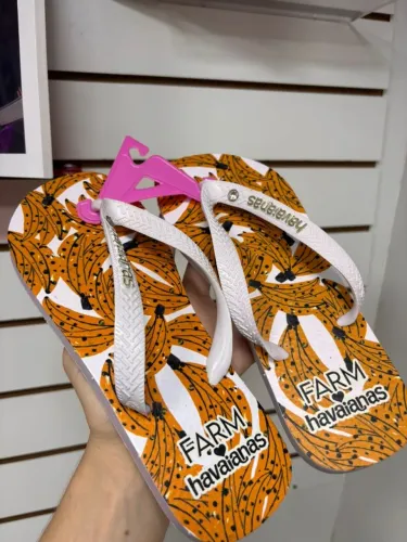 Chinelo Farm Feminino - NOVO