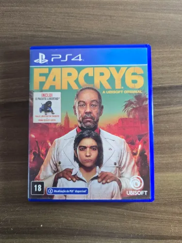 Far Cry 6 PS4 PS5 Upgrade Gratis Midia Fisica Original Completo