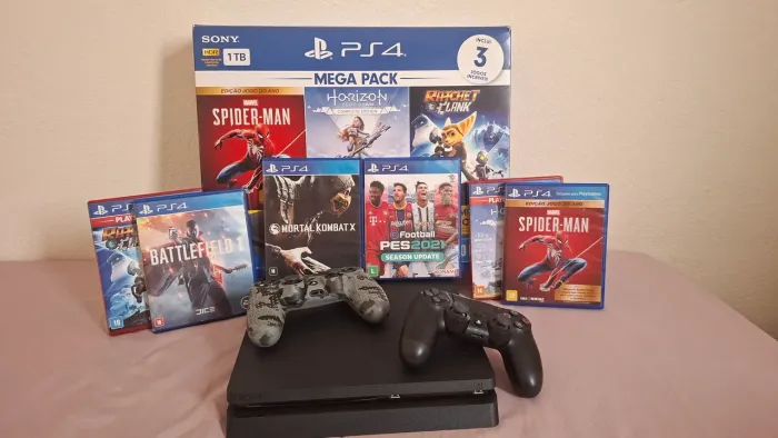 PlayStation 4 seminovo 1 TB