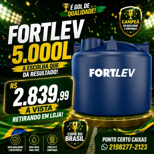 TANQUE FORTLEV 5.000L
