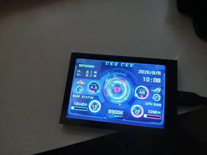 Tela IPS 3.5 polegadas (monitor de desempenho para pc)