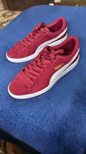 Tênis Puma 43 Smash V2 vermelho bdp