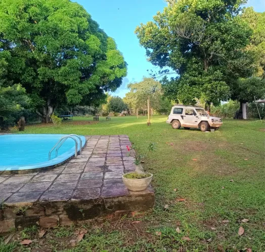 Chácara/Sítio Mobiliado com Área de Lazer Completa