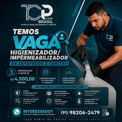 Higienizador de estofados (limpeza)