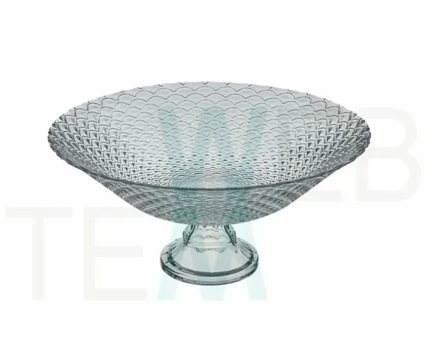 Fruteira de vidro para mesa
