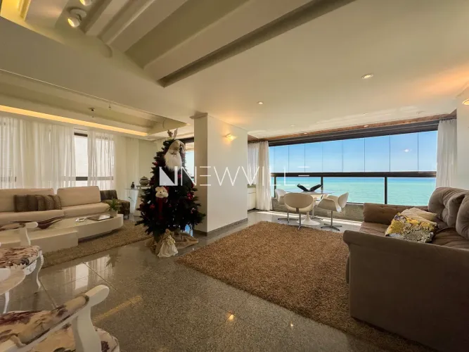 Cobertura em Boa Viagem: 4 Suítes e a Exclusividade de 400 m² sobre o Mar