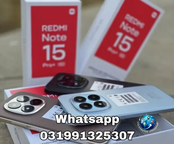 Redmi Note 15 Pro Plus Xiaomi novo lacrado com garantia e brindes 