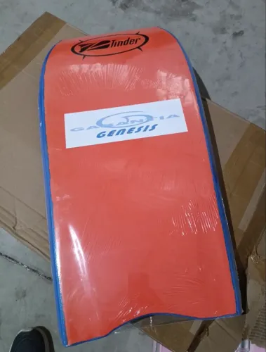 Prancha tinder infantil azul com laranja 