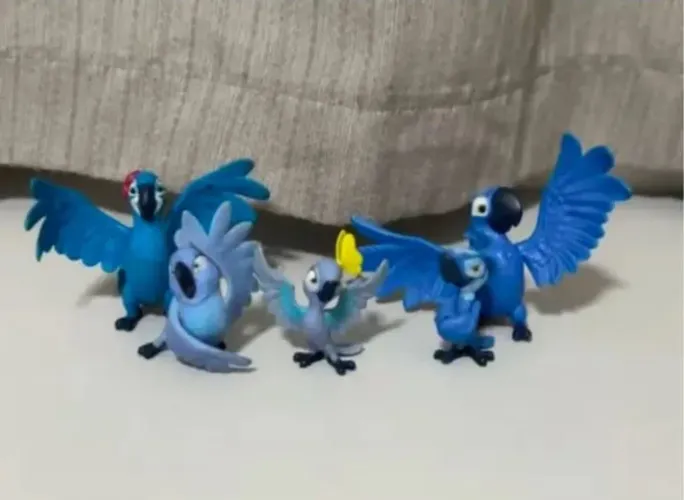 Família de ararinhas do filme RIO 2