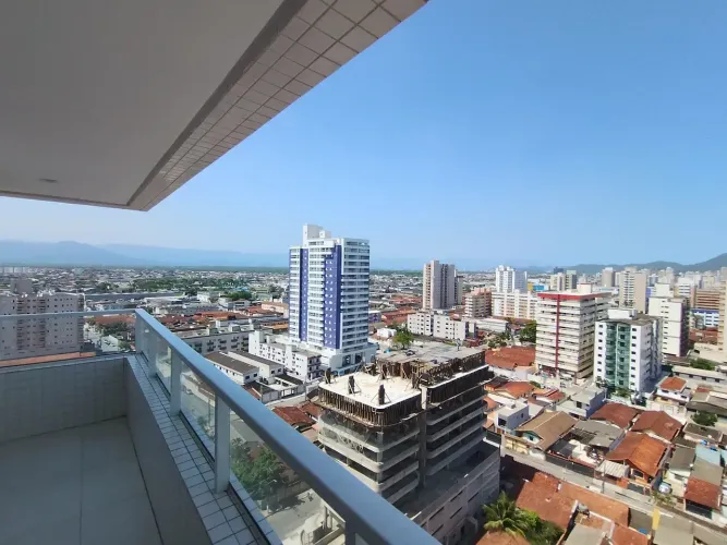 Apartamento para aluguel com 80 metros quadrados com 2 quartos em Aviação - Praia Grande -
