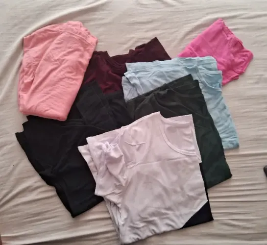 7 Camisetas Algodão G1 Brechó