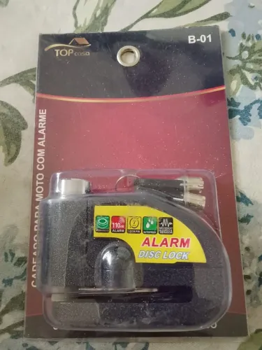 Alarme Trava de Disco para Moto - B-01
