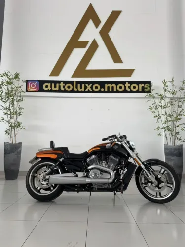 HARLEY-DAVIDSON V-ROD MUSCLE LARANJA 2014