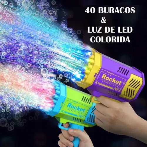 Pistola de bolhas