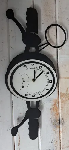 Relogio parede painel de moto