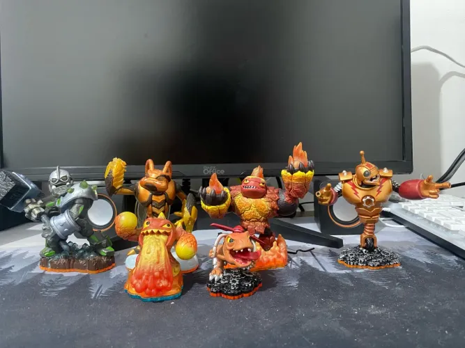 Skylanders giants, swap force e trap team RESERVADOS