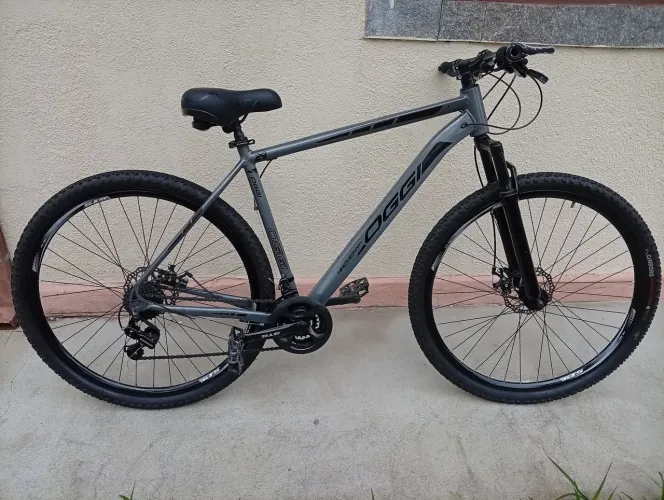 Bicicleta aro 29 alumínio cinza