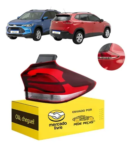 Lanterna Canto Tracker 2020 21 22 23 24 2025 S/led Nova L.d Direito/passageiro Fumê