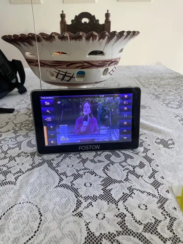 Mini tv digital e gps foston