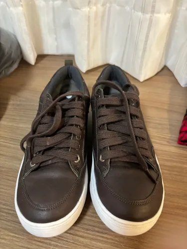 Tênis Calvin Klein Masculino Marrom - Tam. 35 - usado