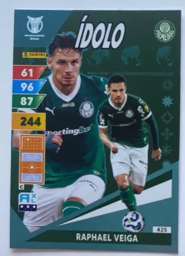 Brasileirão Adrenalyn XL - Raphael Veiga - Ídolo
