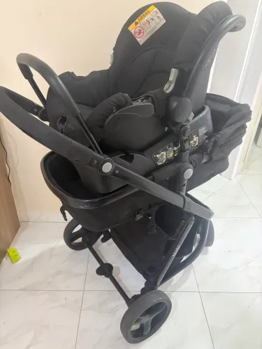 Carrinho de Bebê com Base e Bebê Conforto Safety 1st - Travel System Mobi 0 a 15kg 