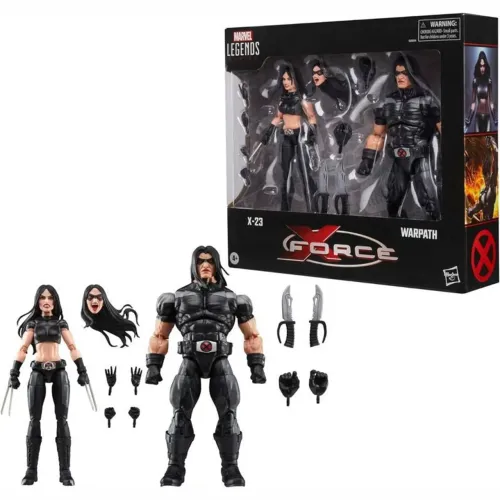 X-Force Marvel Legends Warpath and X-23 Legends Hasbro 