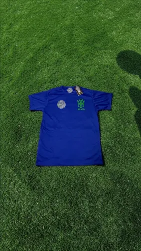 CAMISETA DRYFIT BRASIL AZUL