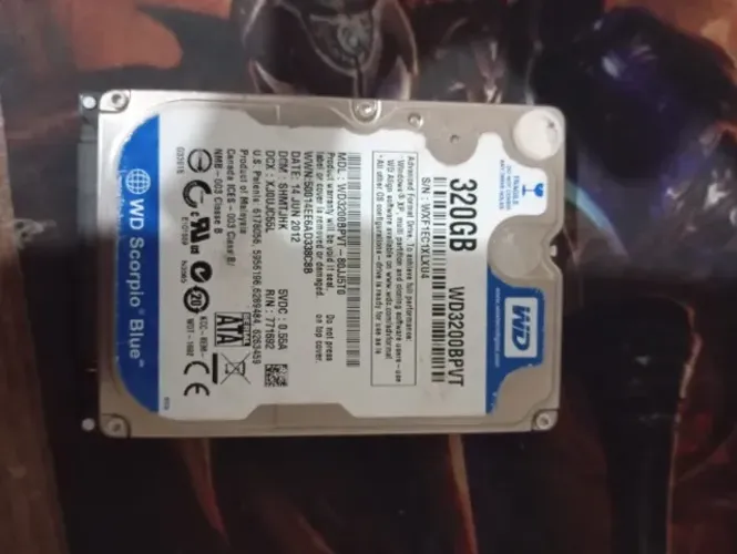 HD 320gb Notebook