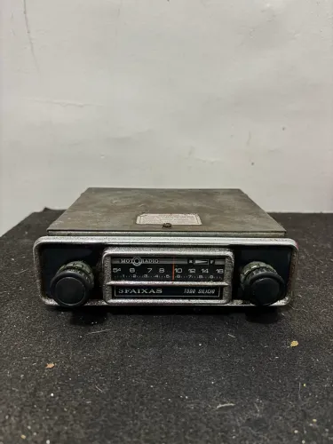 Rádio Automotivo Antigo Motoradio 3 Faixas AM