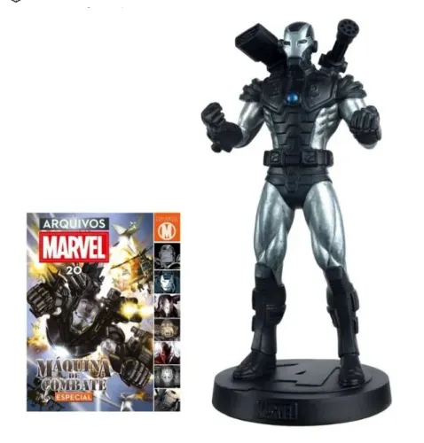 Marvel Fact Files Ed. 20 - Maquina De Combate (War Machine)
