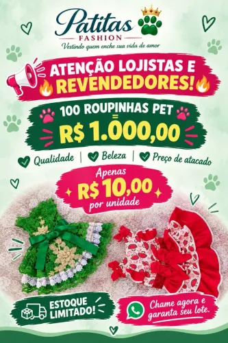 ? ATENÇÃO LOJISTAS E REVENDEDORES! ?