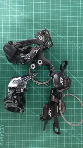 Grupo Shimano Deore XT M8000 - usado 