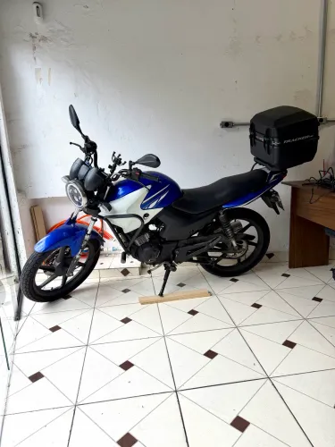 YAMAHA YBR 125 FACTOR ED 2012/2013 BLUE RACING